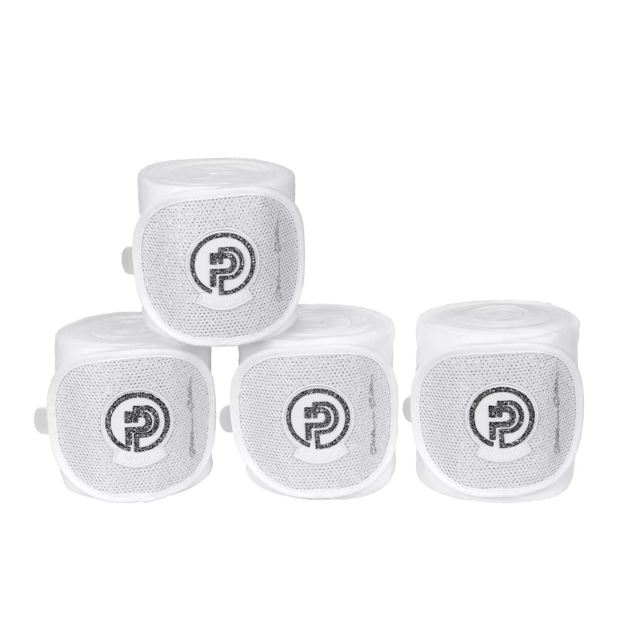 Bandagen FLEECE PEARLS, Platinum PURE 23, Bianco, Completo